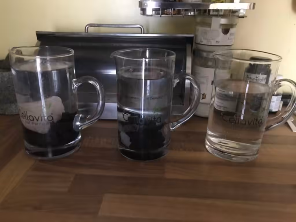 Shungit und Rosenquarz